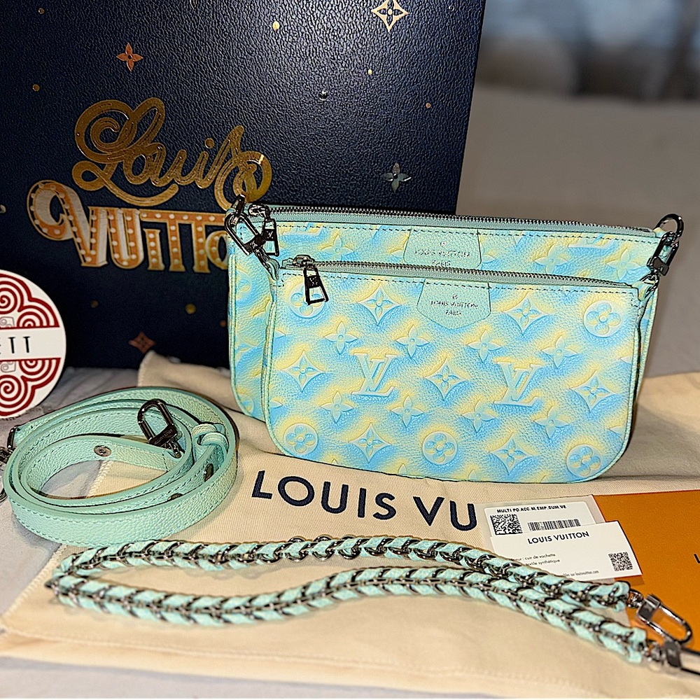 BRAND NEW Limited Edition LV Monogram
Empreinte Summer Stardust Multi
Pochette